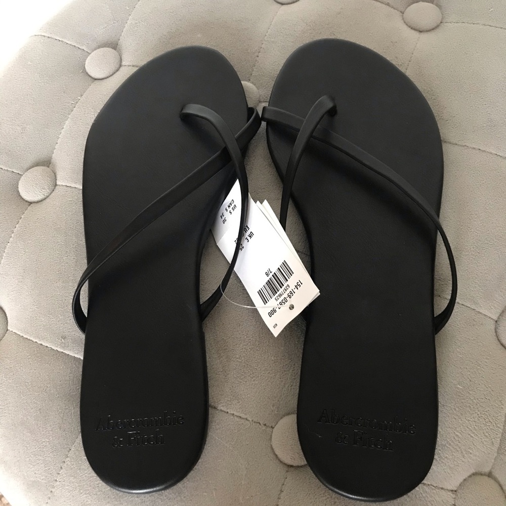 Black Abercrombie & Fitch Sandals size 7/8